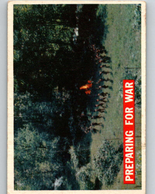 1956 Topps Davy Crockett Orange Back #8 Preparing for War   V69092 Image 1