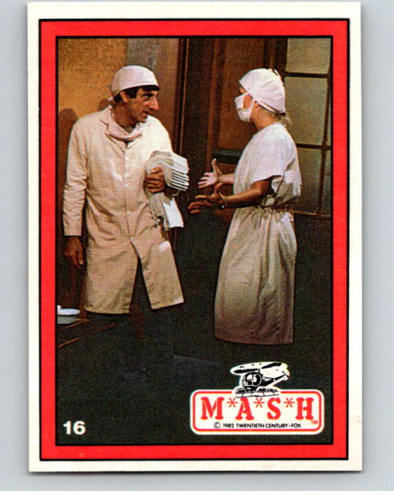 1982 Donruss Mash #16 Klinger and Margaret   V69149 Image 1