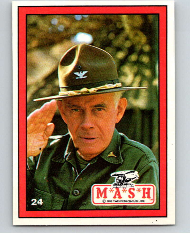 1982 Donruss Mash #24 Colonel Potter   V69155 Image 1
