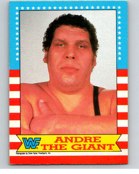 1987 O-Pee-Chee WWF #2 Andre the Giant   V69364 Image 1
