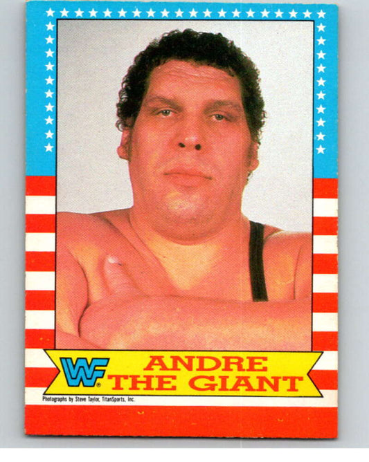 1987 O-Pee-Chee WWF #2 Andre the Giant   V69365 Image 1