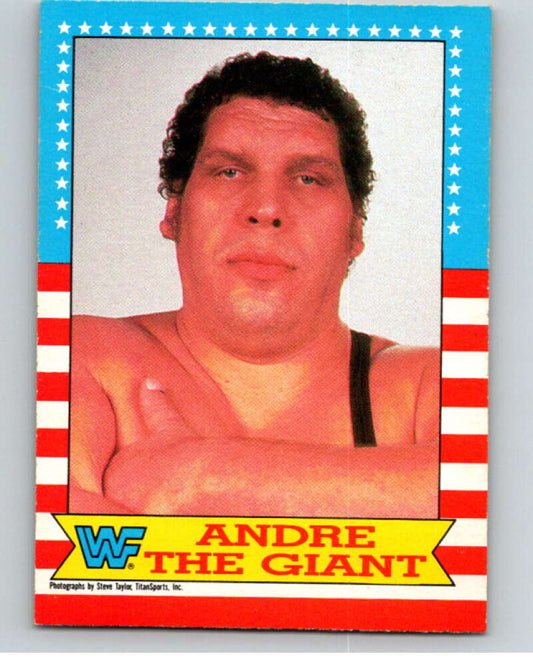 1987 O-Pee-Chee WWF #2 Andre the Giant   V69366 Image 1