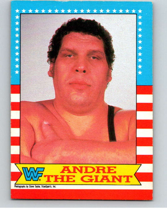 1987 O-Pee-Chee WWF #2 Andre the Giant   V69371 Image 1
