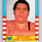 1987 O-Pee-Chee WWF #2 Andre the Giant   V69373 Image 1
