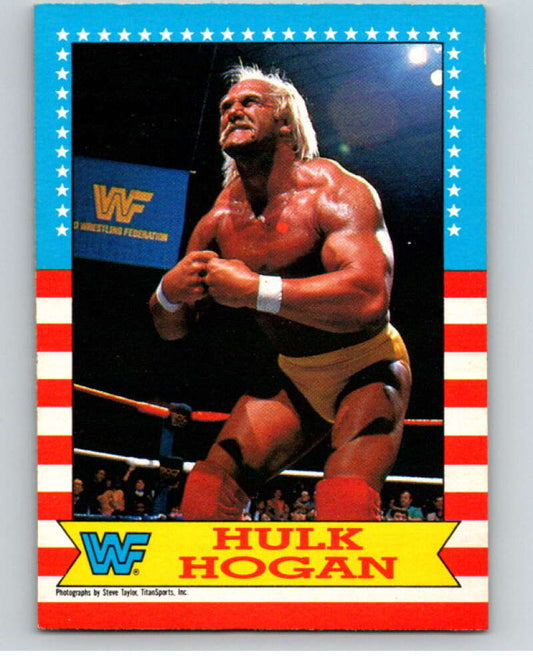 1987 O-Pee-Chee WWF #3 Hulk Hogan   V69374 Image 1