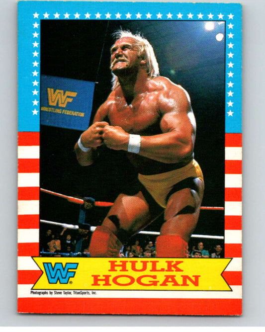 1987 O-Pee-Chee WWF #3 Hulk Hogan   V69375 Image 1