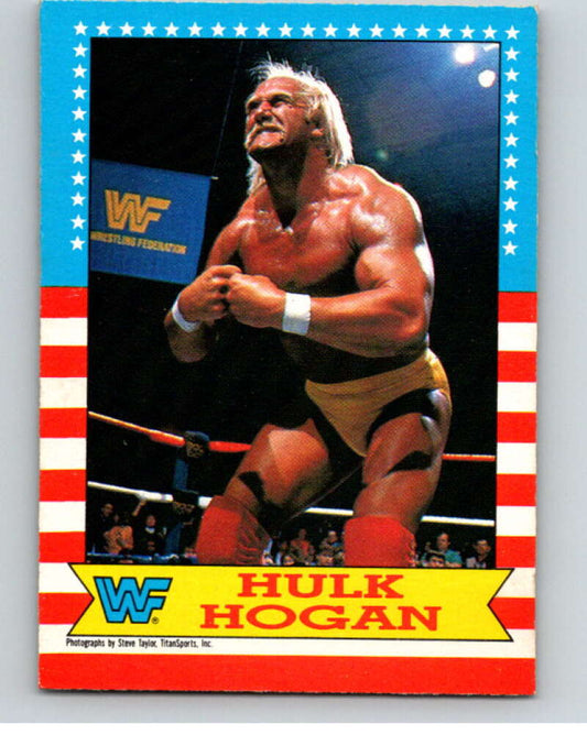 1987 O-Pee-Chee WWF #3 Hulk Hogan   V69376 Image 1