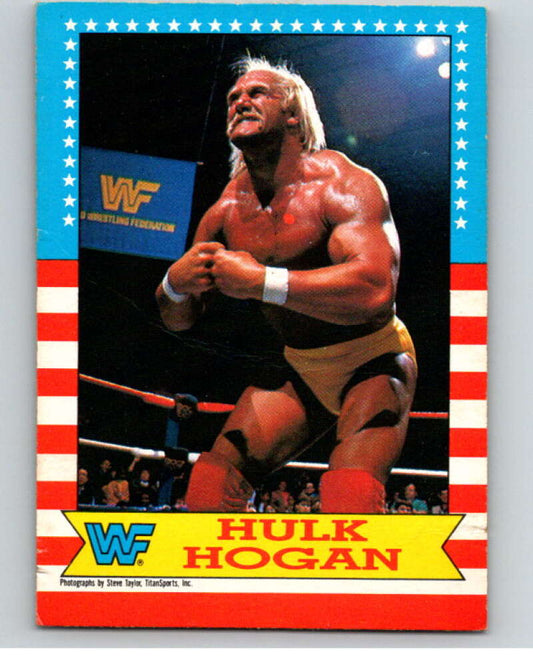 1987 O-Pee-Chee WWF #3 Hulk Hogan   V69377 Image 1