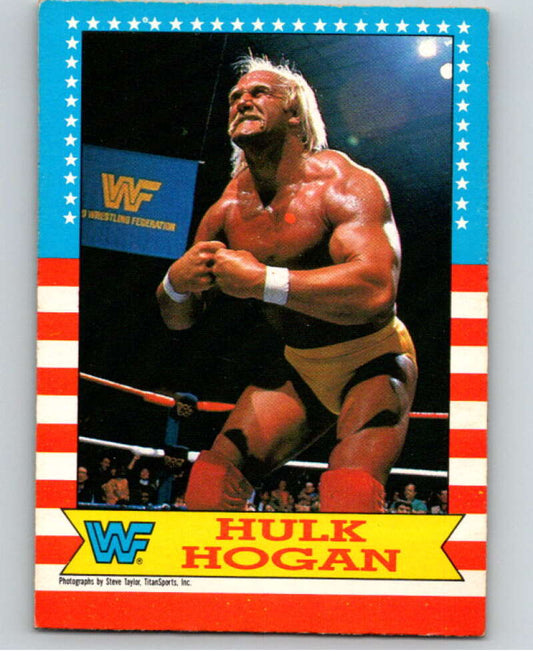 1987 O-Pee-Chee WWF #3 Hulk Hogan   V69378 Image 1