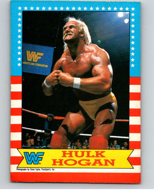 1987 O-Pee-Chee WWF #3 Hulk Hogan   V69379 Image 1