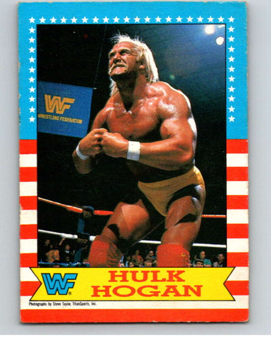 1987 O-Pee-Chee WWF #3 Hulk Hogan   V69380 Image 1