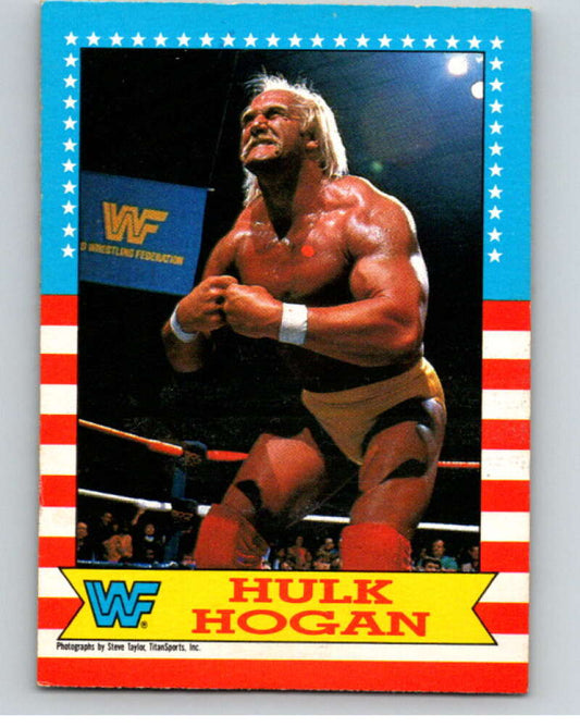 1987 O-Pee-Chee WWF #3 Hulk Hogan   V69381 Image 1