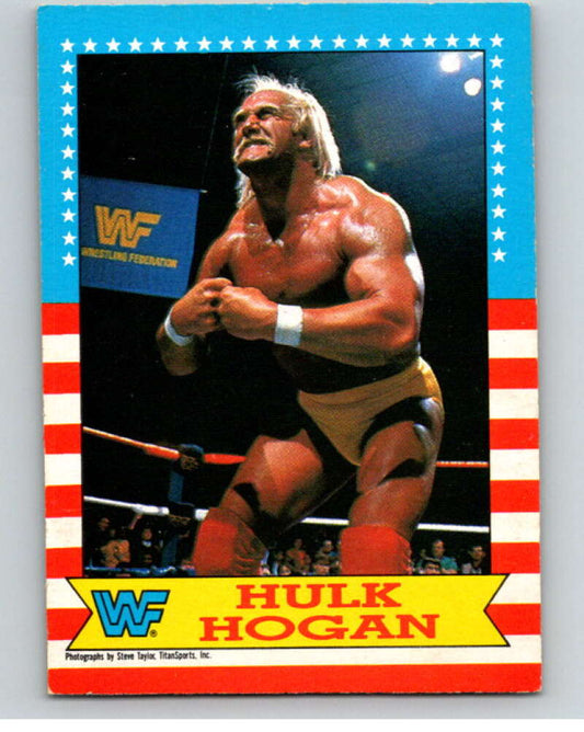 1987 O-Pee-Chee WWF #3 Hulk Hogan   V69382 Image 1