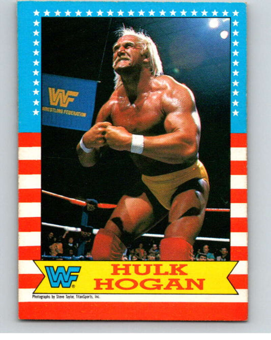 1987 O-Pee-Chee WWF #3 Hulk Hogan   V69383 Image 1