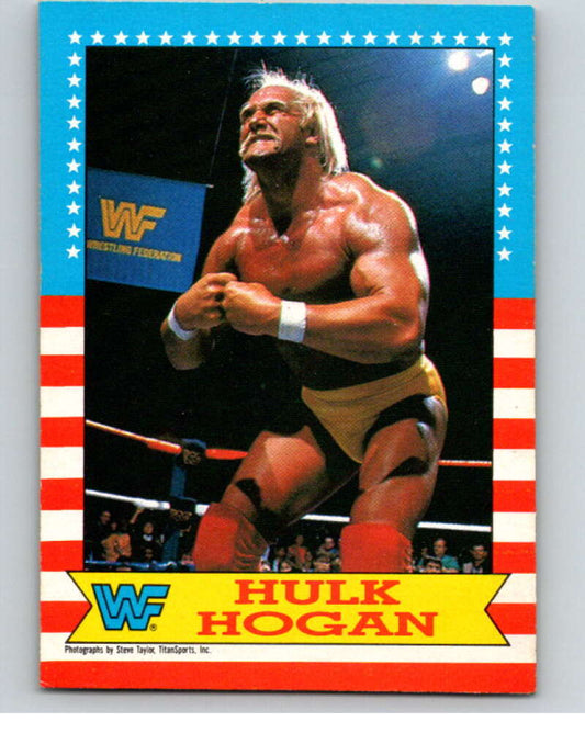 1987 O-Pee-Chee WWF #3 Hulk Hogan   V69384 Image 1
