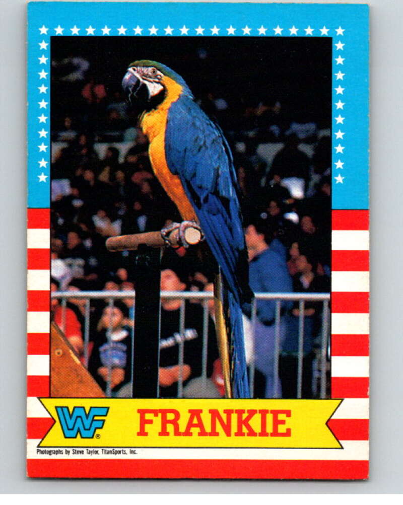 1987 O-Pee-Chee WWF #4 Frankie   V69386 Image 1