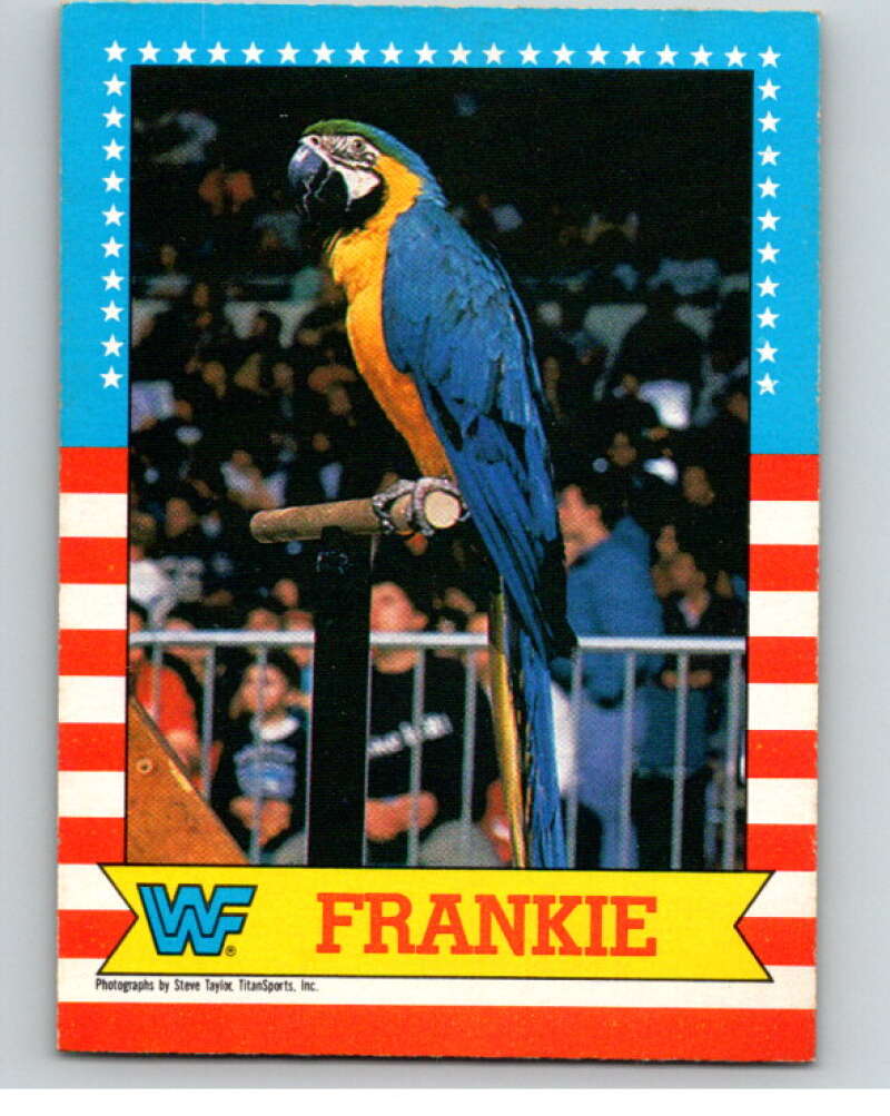 1987 O-Pee-Chee WWF #4 Frankie   V69388 Image 1
