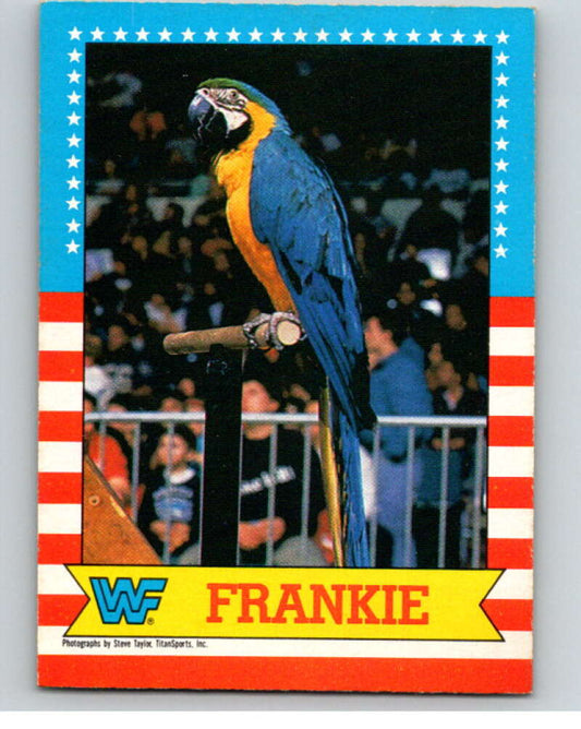 1987 O-Pee-Chee WWF #4 Frankie   V69388 Image 1