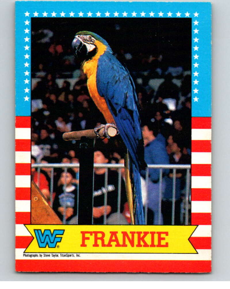 1987 O-Pee-Chee WWF #4 Frankie   V69389 Image 1
