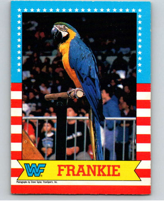 1987 O-Pee-Chee WWF #4 Frankie   V69389 Image 1