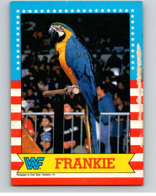 1987 O-Pee-Chee WWF #4 Frankie   V69390 Image 1