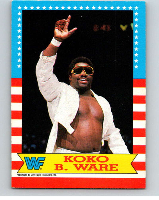 1987 O-Pee-Chee WWF #5 Koko B. Ware   V69394 Image 1