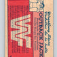 1987 O-Pee-Chee WWF #14 Outback Jack   V69425 Image 2