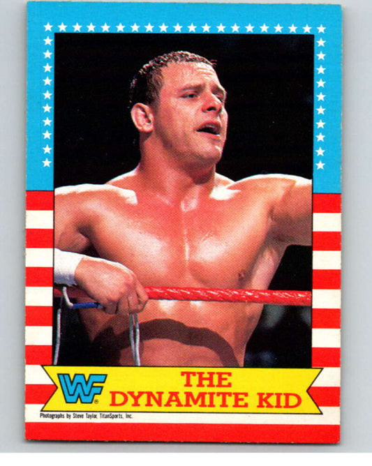1987 O-Pee-Chee WWF #20 The Dynamite Kid   V69453 Image 1
