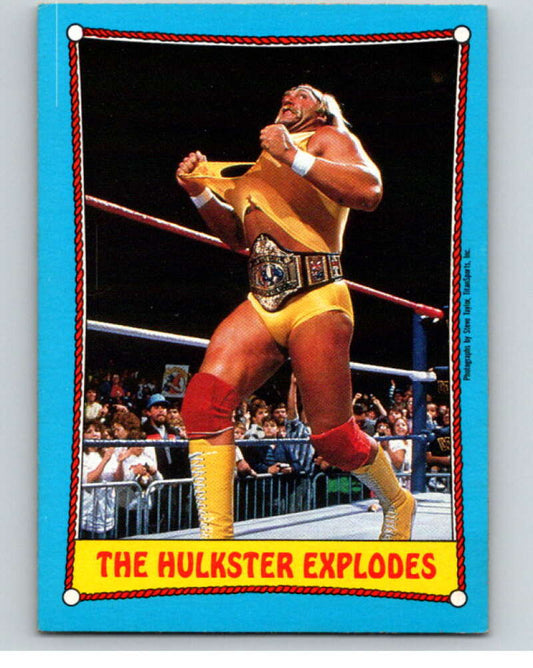 1987 O-Pee-Chee WWF #26 Hulk Hogan   V69455 Image 1