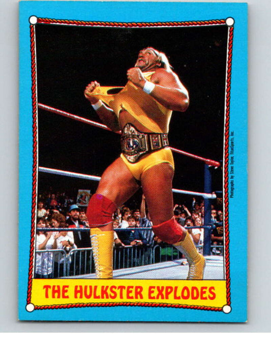 1987 O-Pee-Chee WWF #26 Hulk Hogan   V69456 Image 1