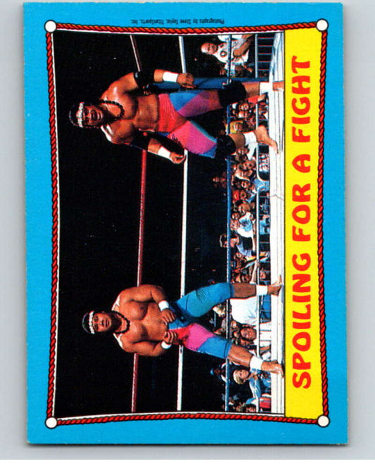 1987 O-Pee-Chee WWF #28 The Islanders   V69464 Image 1