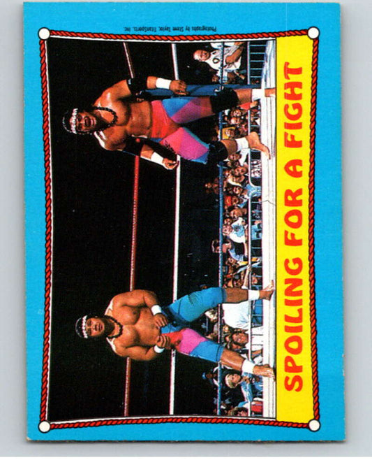 1987 O-Pee-Chee WWF #28 The Islanders   V69465 Image 1