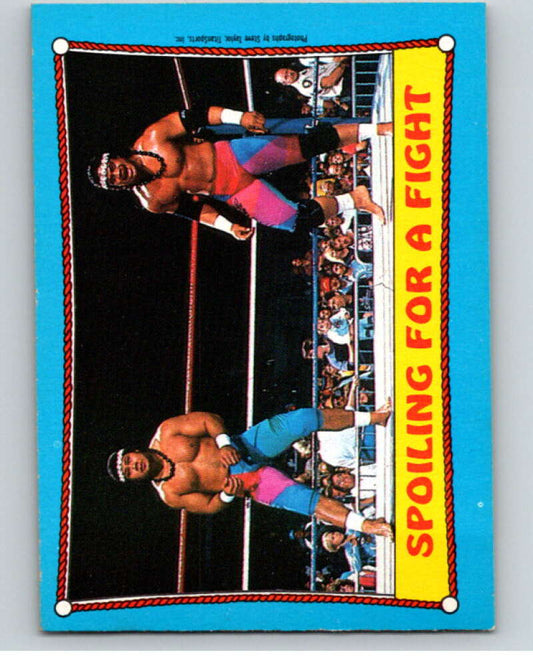 1987 O-Pee-Chee WWF #28 The Islanders   V69466 Image 1