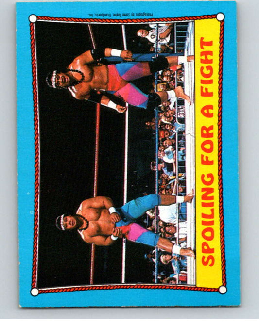 1987 O-Pee-Chee WWF #28 The Islanders   V69467 Image 1