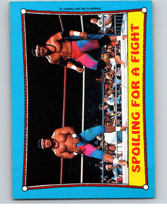 1987 O-Pee-Chee WWF #28 The Islanders   V69468 Image 1