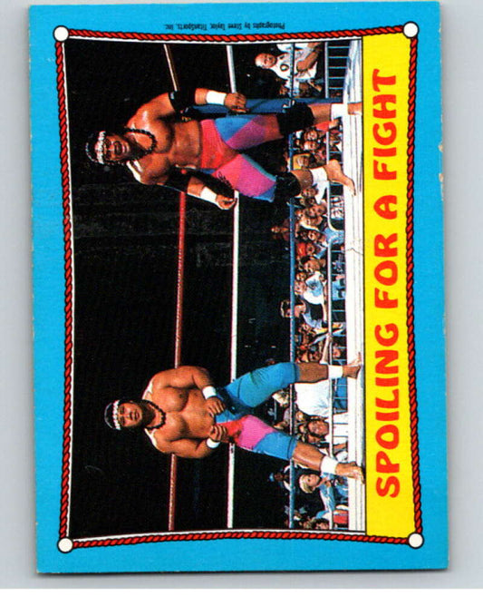 1987 O-Pee-Chee WWF #28 The Islanders   V69469 Image 1