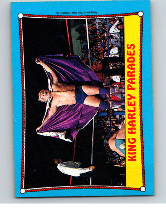 1987 O-Pee-Chee WWF #31 King Harley Race   V69475 Image 1