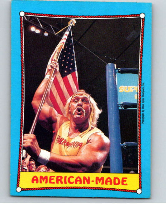 1987 O-Pee-Chee WWF #35 Hulk Hogan   V69480 Image 1