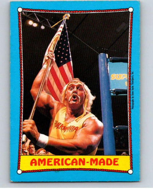 1987 O-Pee-Chee WWF #35 Hulk Hogan   V69481 Image 1