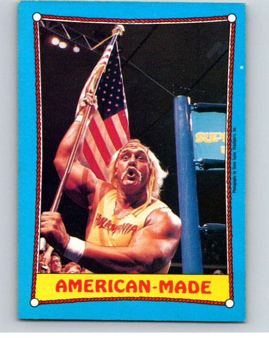 1987 O-Pee-Chee WWF #35 Hulk Hogan   V69483 Image 1
