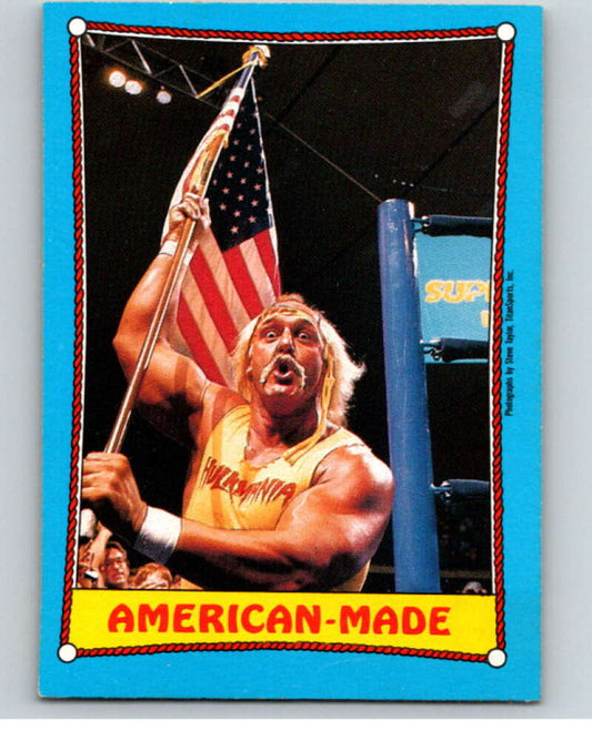 1987 O-Pee-Chee WWF #35 Hulk Hogan   V69484 Image 1