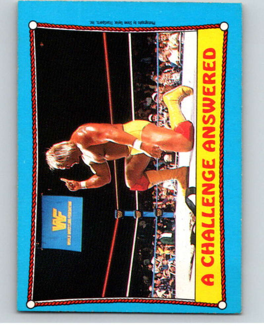 1987 O-Pee-Chee WWF #36 Hulk Hogan   V69485 Image 1