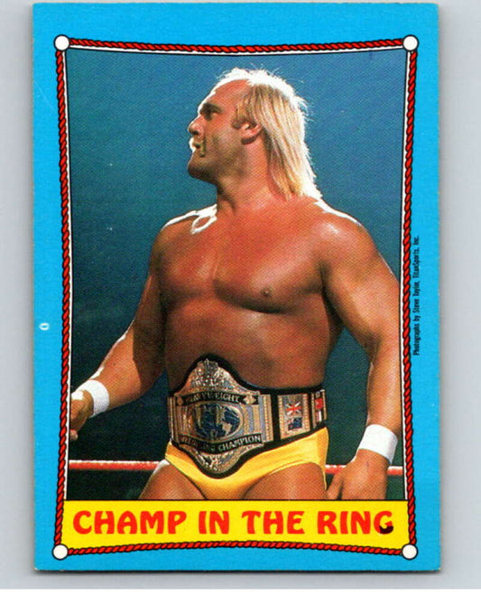 1987 O-Pee-Chee WWF #37 Hulk Hogan   V69486 Image 1