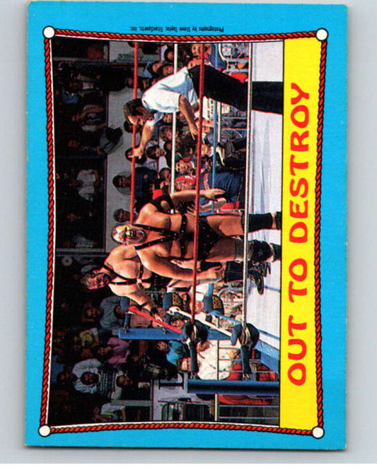 1987 O-Pee-Chee WWF #40 Demolition   V69490 Image 1