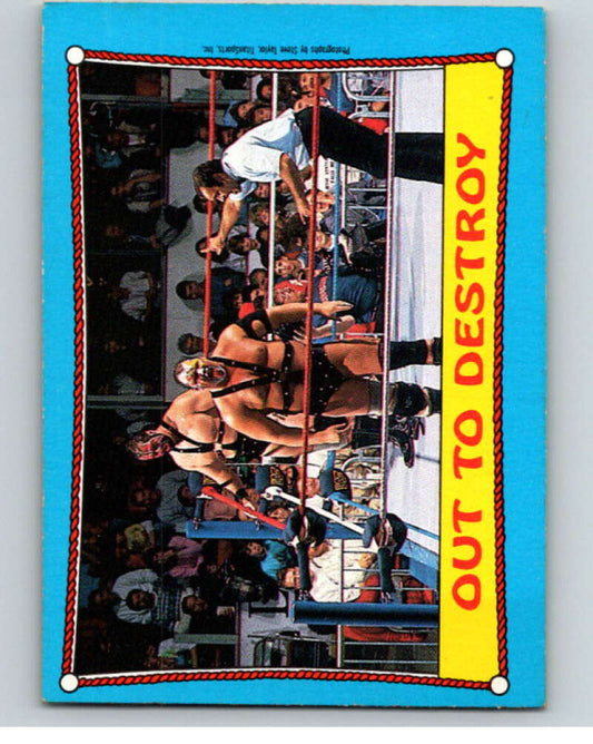 1987 O-Pee-Chee WWF #40 Demolition   V69493 Image 1