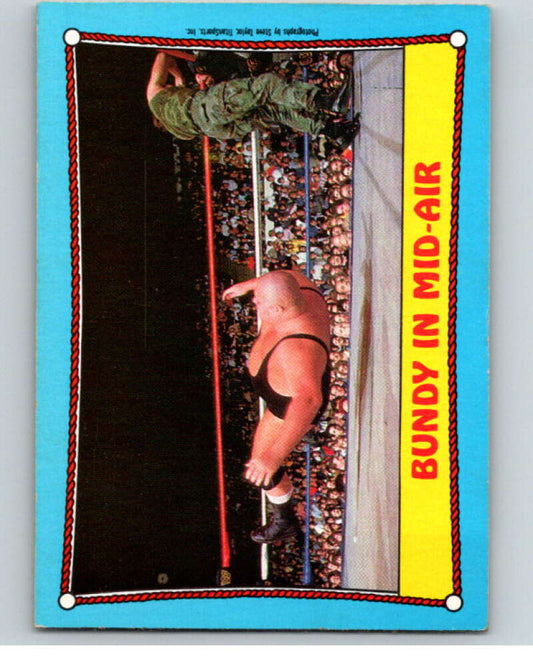 1987 O-Pee-Chee WWF #42 King Kong Bundy   V69505 Image 1