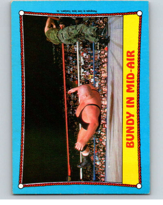 1987 O-Pee-Chee WWF #42 King Kong Bundy   V69507 Image 1