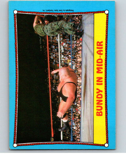 1987 O-Pee-Chee WWF #42 King Kong Bundy   V69508 Image 1