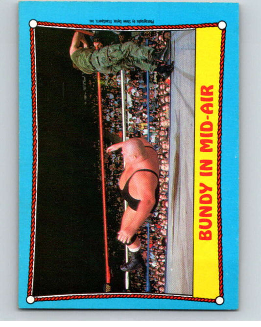 1987 O-Pee-Chee WWF #42 King Kong Bundy   V69509 Image 1