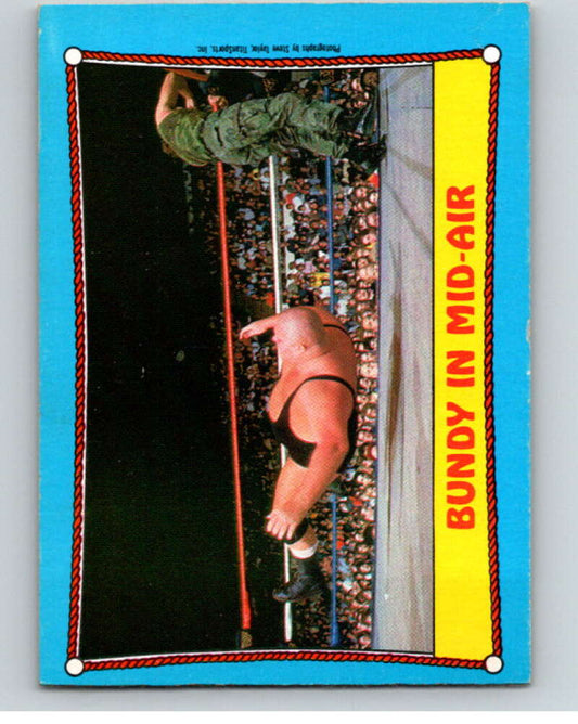 1987 O-Pee-Chee WWF #42 King Kong Bundy   V69510 Image 1